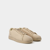 Orion Sneakers in Beige Leather