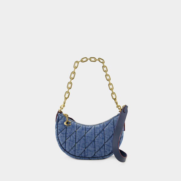 Mira Shoulder Bag - Coach - Cotton - Blue