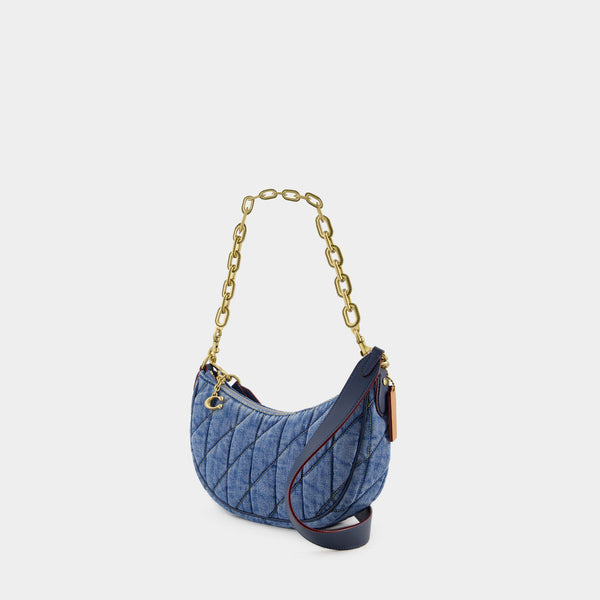 Mira Shoulder Bag - Coach - Cotton - Blue