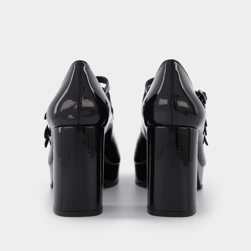 Pigalle Pumps - Carel - Black - Patent Leather
