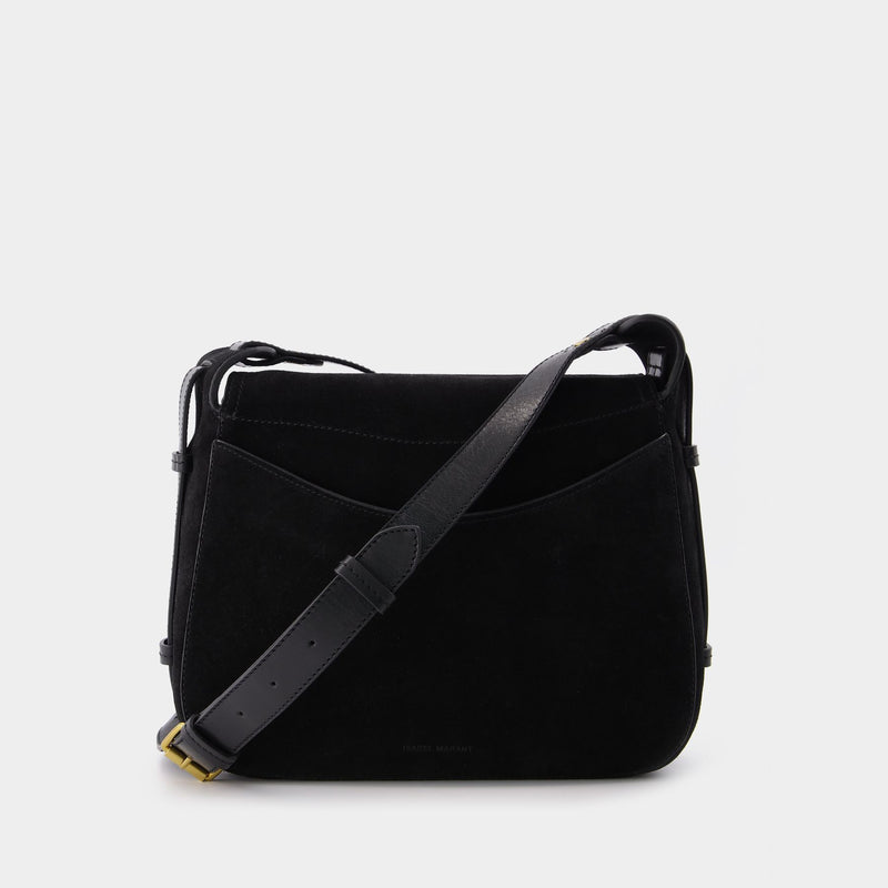 Botsy BeSace Bag in Black Leather