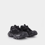 Track.3 Sneakers - Balenciaga -  Black/White