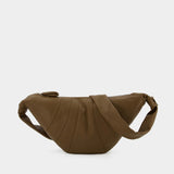 Medium Croissant Crossbody  - Lemaire - Olive Brown - Leather