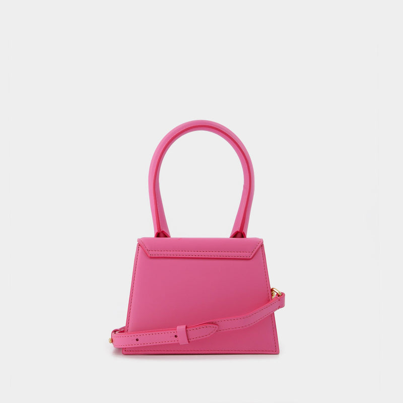 Le Chiquito bag Medium in Pink Leather