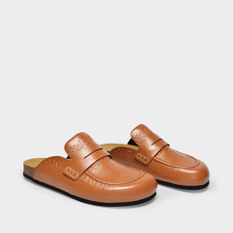 Loafers in Brown Leather