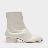 Tabi H30 Ankle Boots - Maison Margiela - Leather - White
