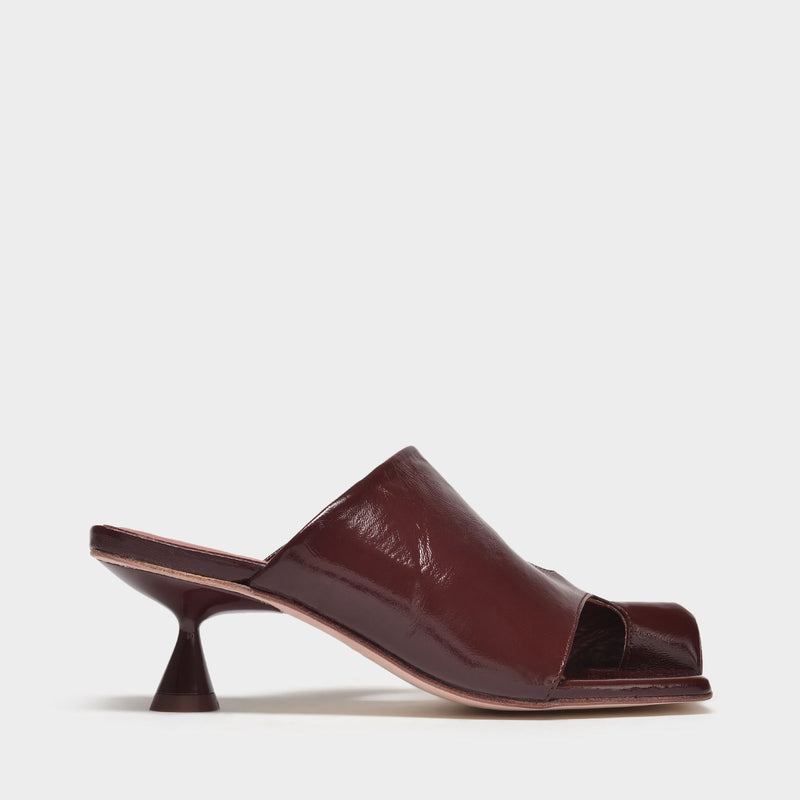 Ida Sandals in Brown Smooth Leather