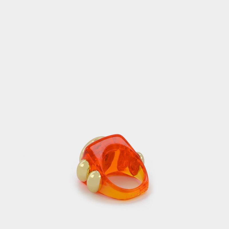 Sexy Sunset Ring in Orange PVC