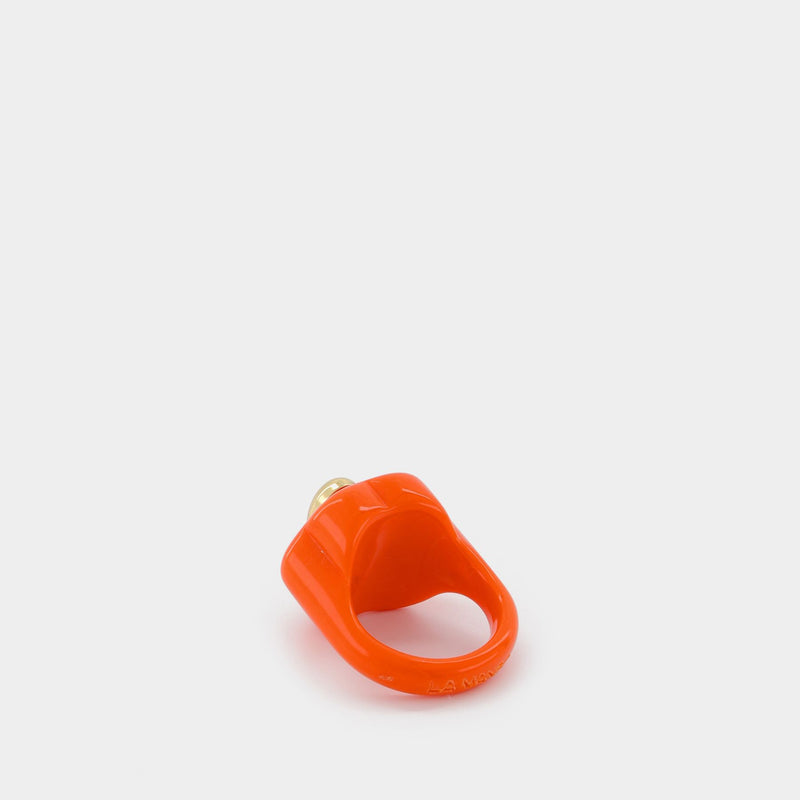 Spring Breaker Ring in Orange PVC
