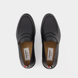 Penny Loafers - Thom Browne - Black - Leather