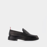 Penny Loafers - Thom Browne - Black - Leather