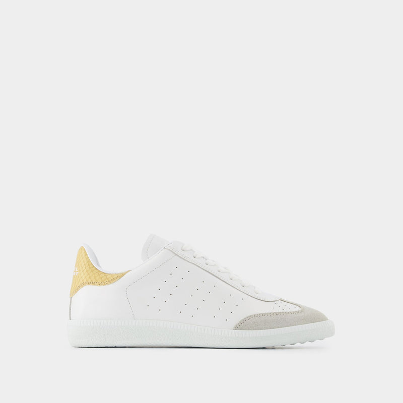 Bryce-Gz Sneakers - Isabel Marant - Light Gold - Leather