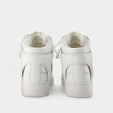 Brooklee-Gz Sneakers - Isabel Marant - White - Leather