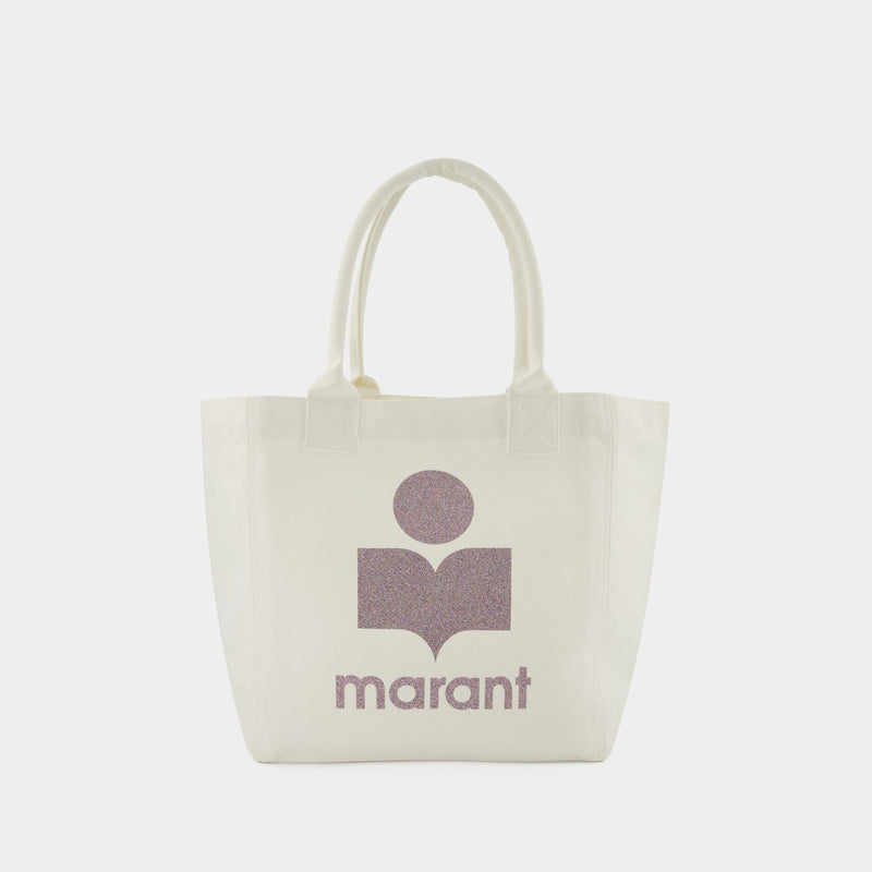 Small Yenky-Gp0 Tote Bag - Isabel Marant -  Écru - Cotton