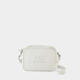 Hobo Bag - Courrèges - White - Leather