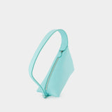 Leather Baby Shark  Hobo Bag - Courrèges - Blue - Leather