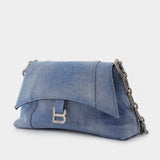 Downtown Bag in Blue Canvas