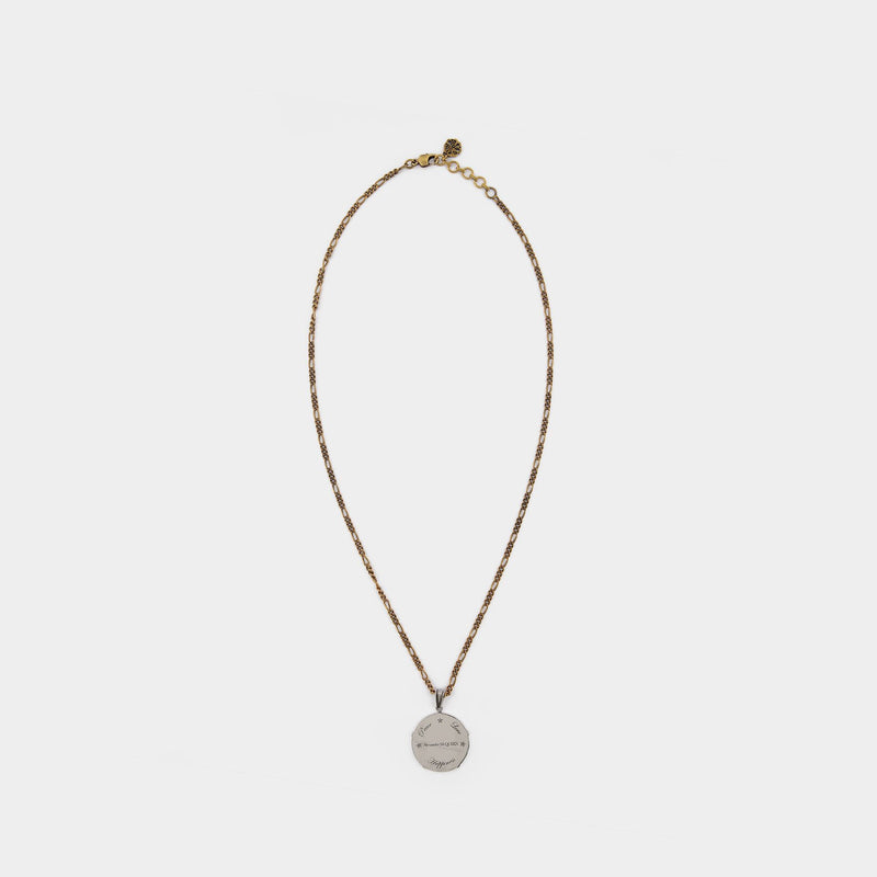 Brass Medaillon Necklace