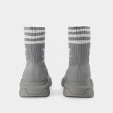Speed Lt Adidas Sneakers - Balenciaga - Grey/Logo White