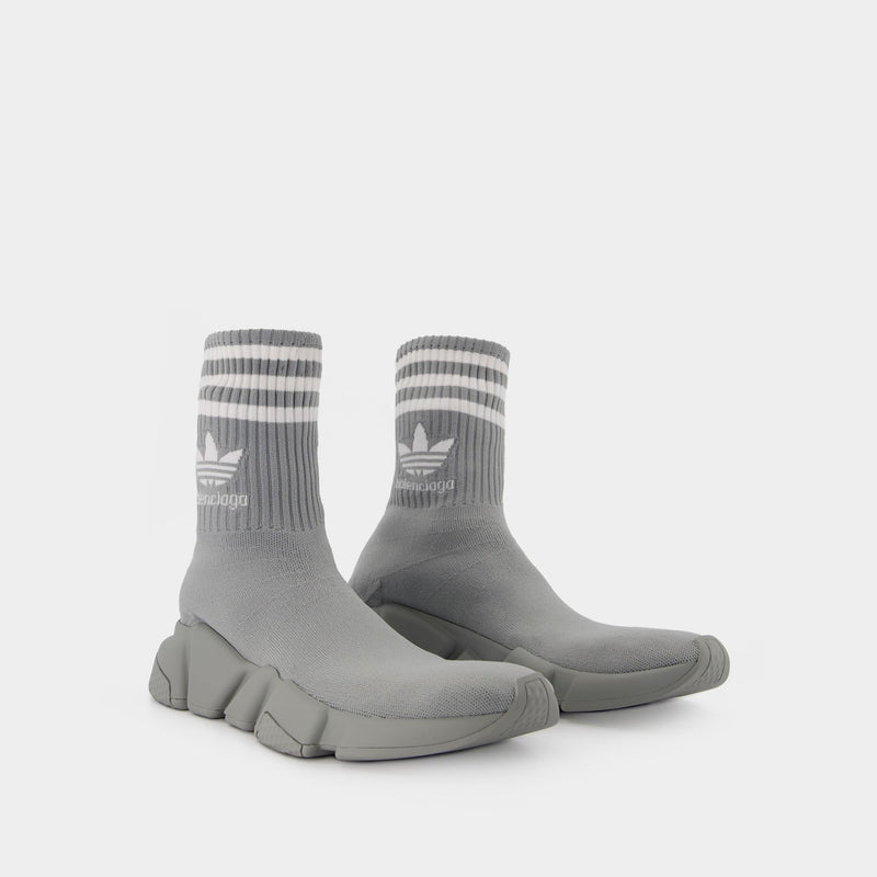 Speed Lt Adidas Sneakers - Balenciaga - Grey/Logo White