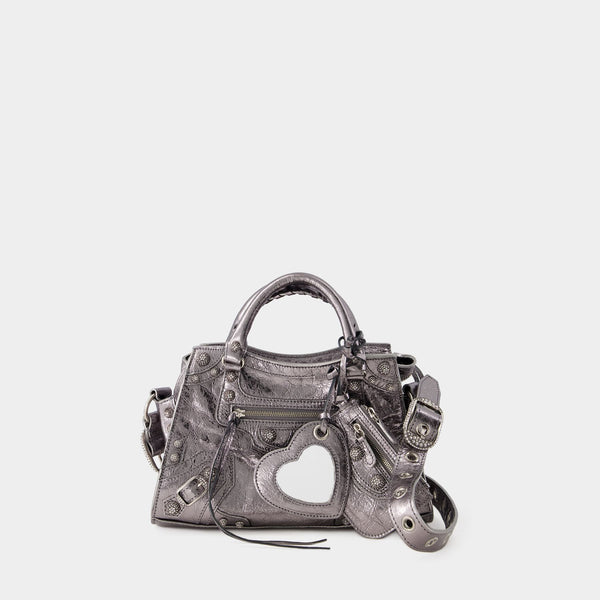 Neo Cagole Xs Bag - Balenciaga - Leather - Silver