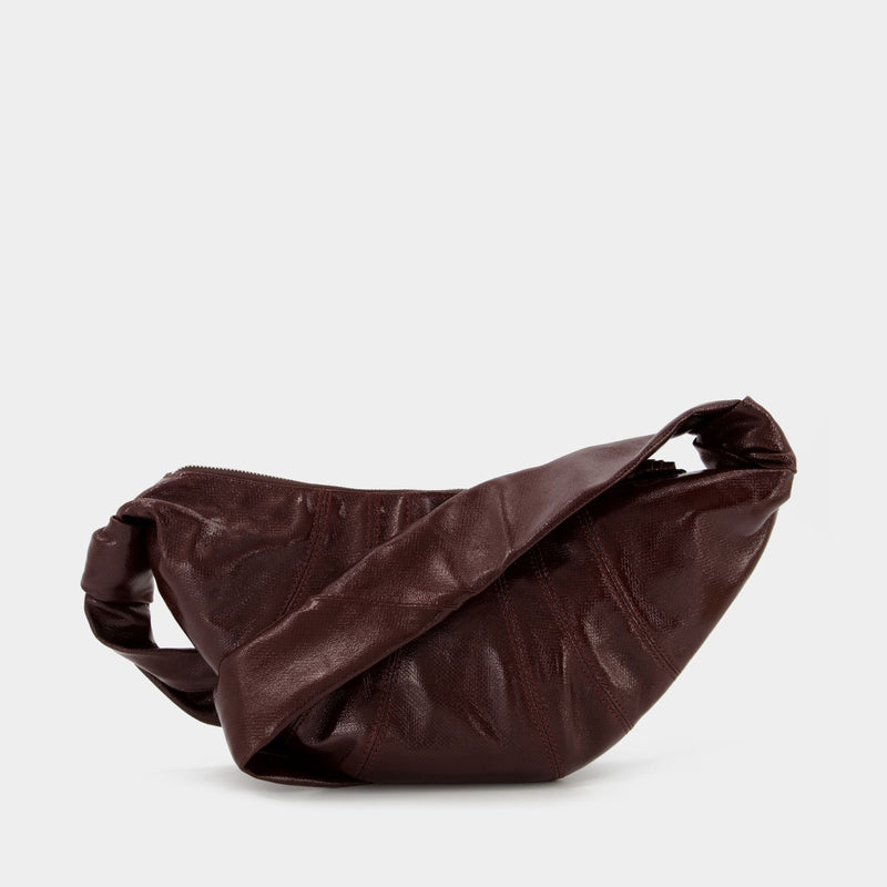 Small Croissant Crossbody  - Lemaire - Brown - Leather