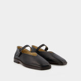 Ballerinas - Lemaire - Black - Leather