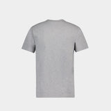 Classic Tricolor Fox Patch T-Shirt - Maison Kitsune - Grey - Cotton