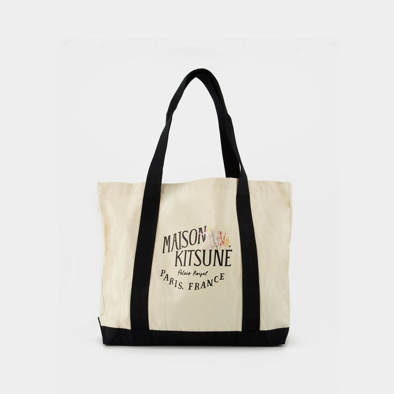 Oly Palais Royal ClassicTote in White Cotton
