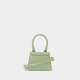 Le Chiquito bag in Green Leather