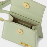 Le Chiquito bag in Green Leather