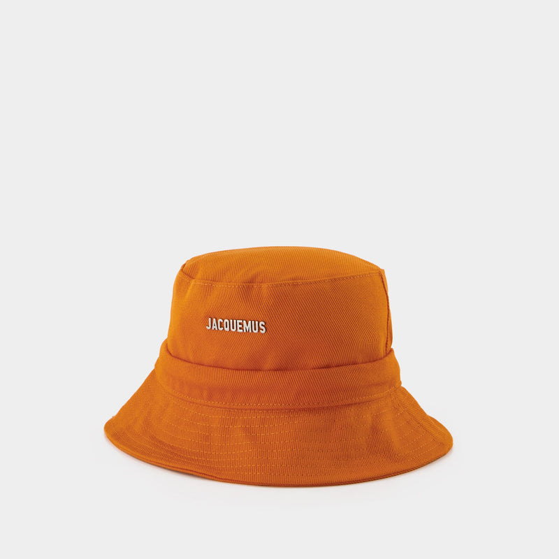 Gadjo Bucket Hat - Jacquemus - Orange - Cotton
