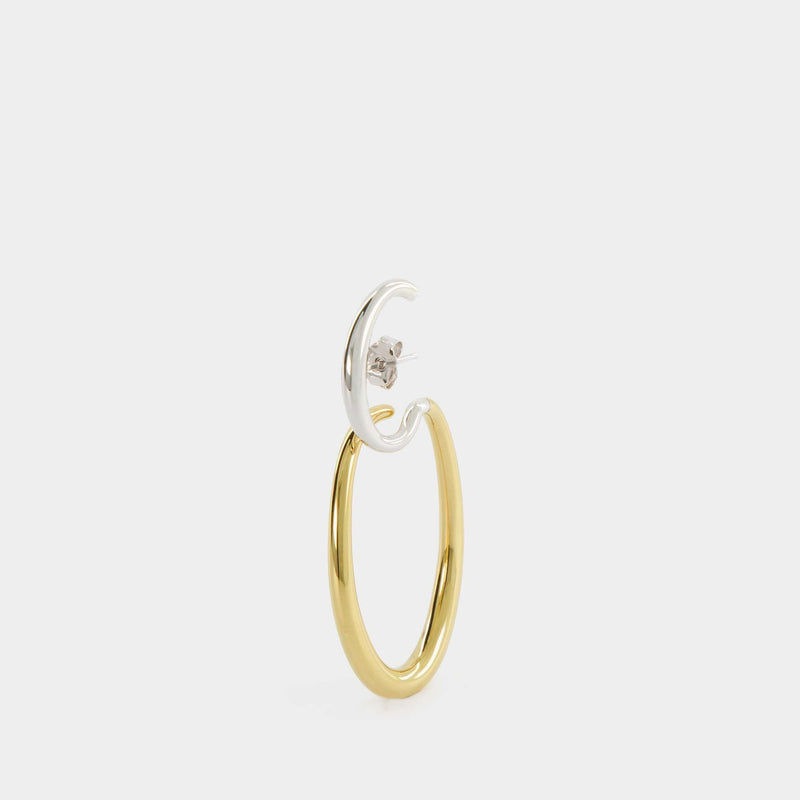Bo Delta Earring - Charlotte Chesnais - Silver/18K Gold Plated