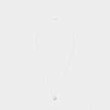 3G Pendant Chain Entrelacs Necklace - Le Gramme - Silver