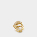 Casted Elixir Spiral Ring in Gold