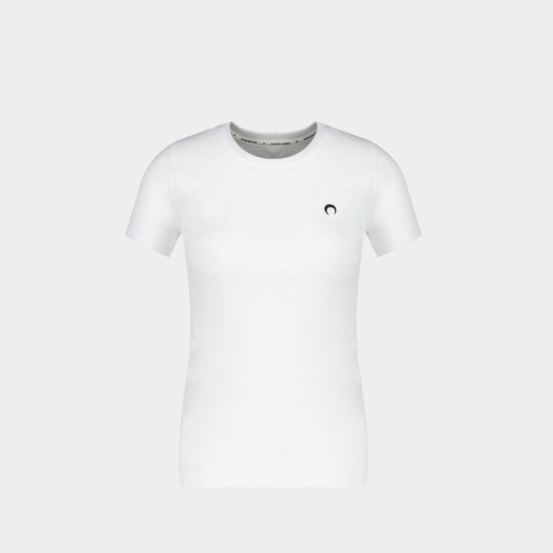 Mini Fit T-Shirt - Marine Serre - White - Cotton