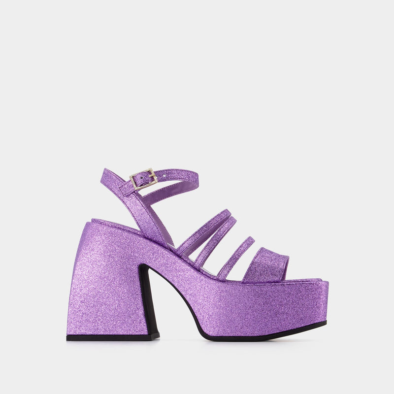 Bulla Chibi Sandals - Nodaleto - Purple - Leather