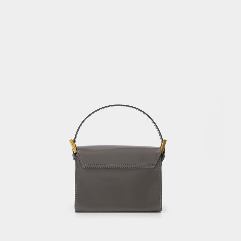 Fran Bag in Grey Leather