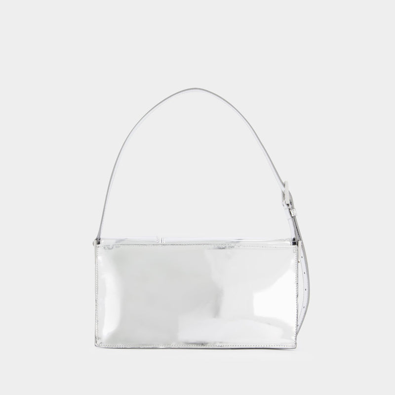 Billy Bag in Silver Leather
