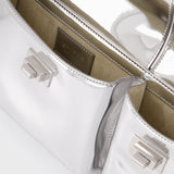 Billy Bag in Silver Leather