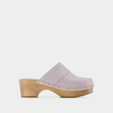 Bibi Clogs - Aeyde - Lilac - Leather