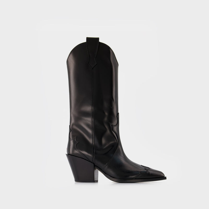 Ariel 75Mm Pointy Cowboy in leatherBoot