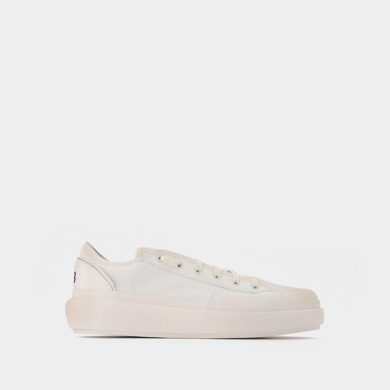 Y-3 Ajatu Court Low Sneakers in White
