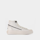 Y-3 Ajatu Court High Sneakers in White