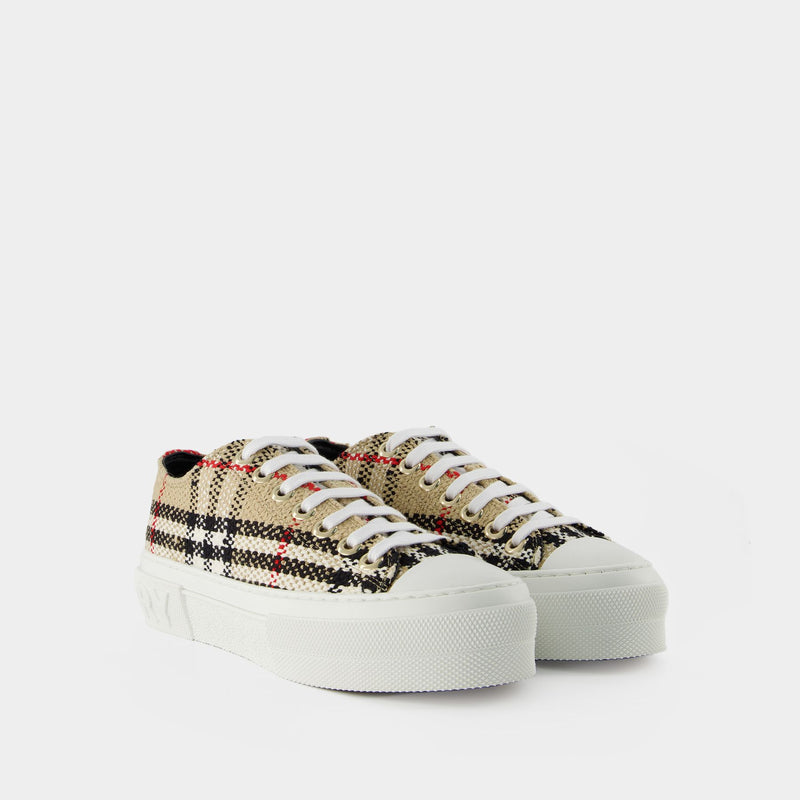 Lf Tnr Jack L 3 Sneakers - Burberry - Beige - Cotton