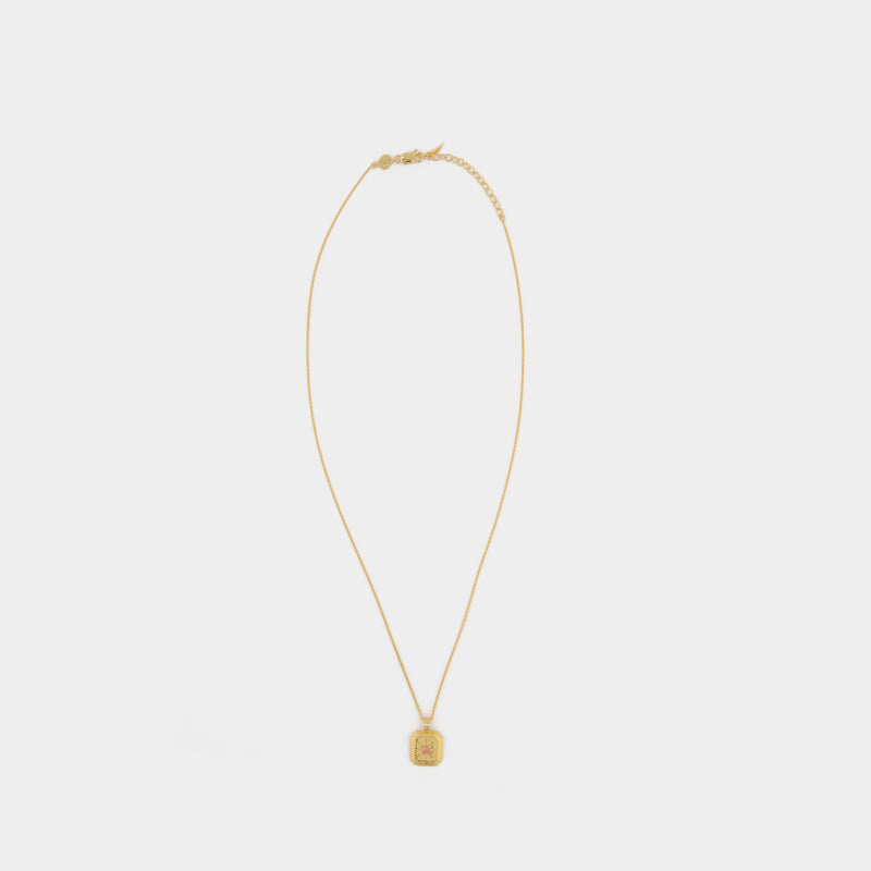 December Necklace in Gold Vermeil