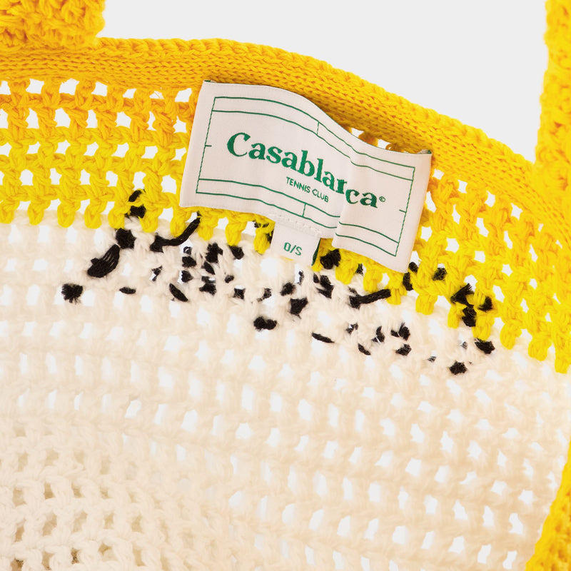 Crochet Cuximala  Hobo Bag - Casablanca - Yellow - Cotton