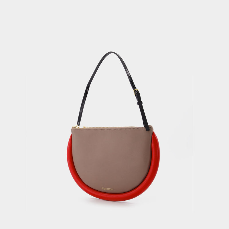 The Bumper Moon Bag in Multicoloured Leather