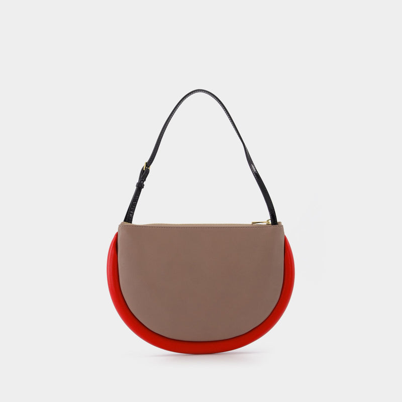 The Bumper Moon Bag in Multicoloured Leather