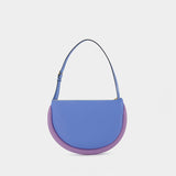 Bumper-Moon Hobo Bag - J.W. Anderson -  Blue/Lilac - Leather